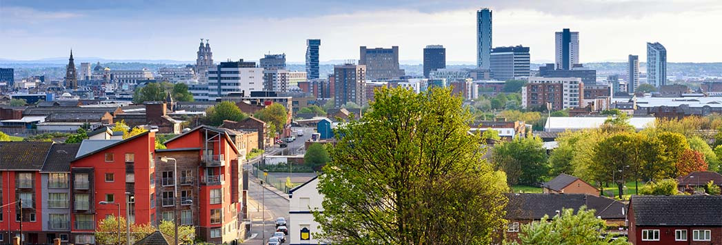 View from Everton Park, Liverpool