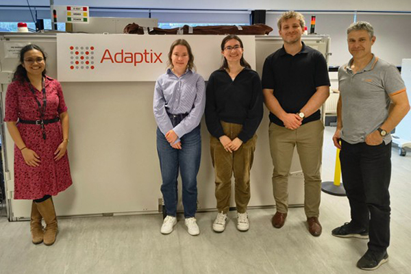 A group of people posing for a photo.