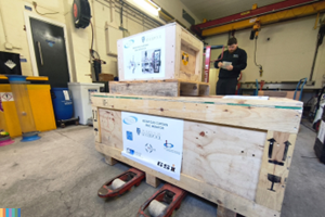 Beam Gas Curtain shipment box - LIV.INNO.