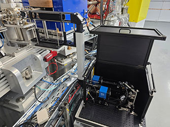 The OTR-based optical pepper-pot system installed on CLARA.