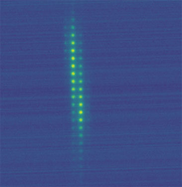 An example image from the OTR optical pepper-pot.