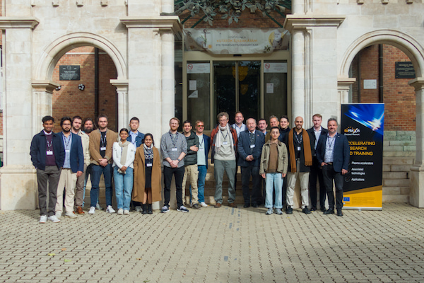 A group of people posing for a photo