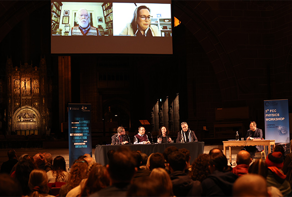 Panel discussion in Liverpool Cathedral