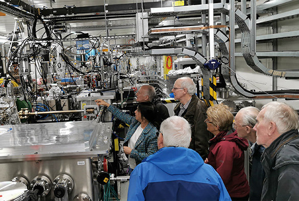Liverpool’s physics class of 1966 were given a special VIP tour of Daresbury Laboratory.