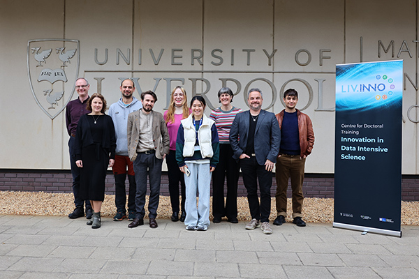 A group of people posing for a photo.