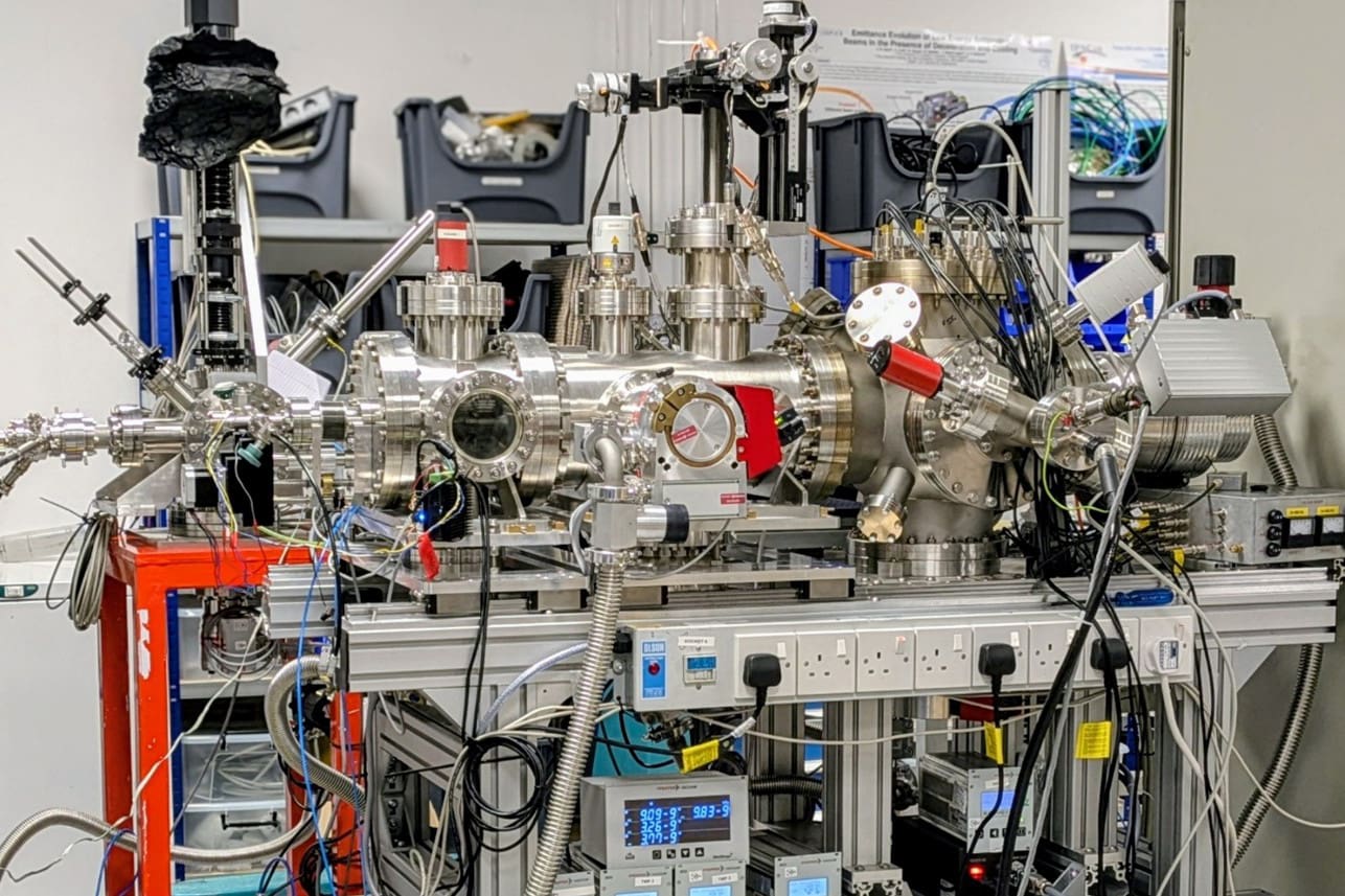 Setup in a lab.
