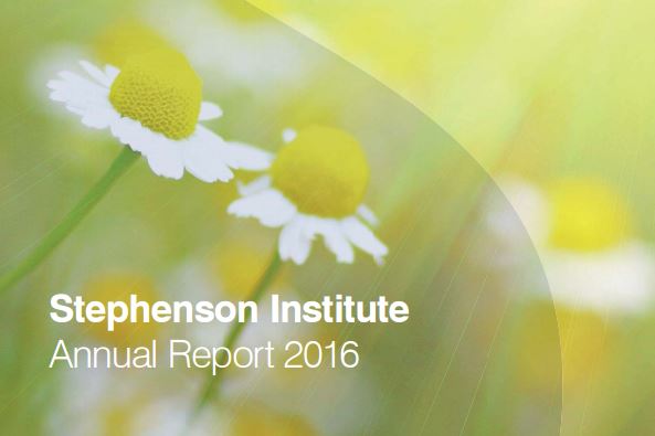 Stephenson Institute for Renewable Energy Annual Report 2016