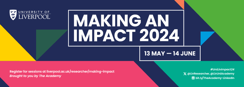 Website banner for Making an Impact 2024, running from 13 May to 14 June
