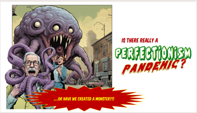 monster, person and graphics