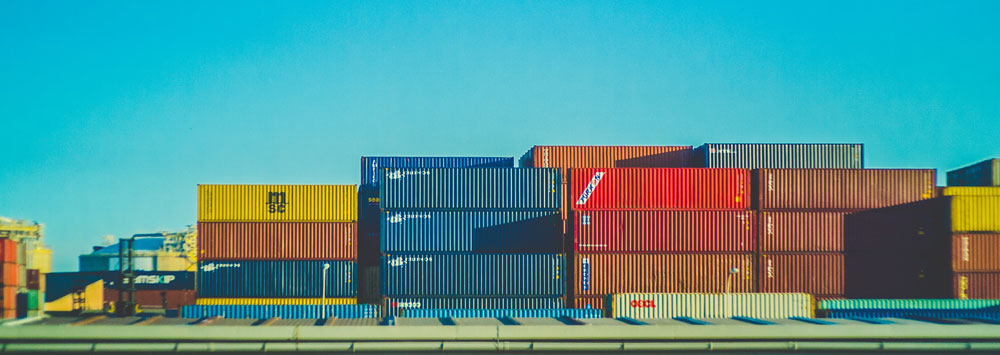 Container Units at a port