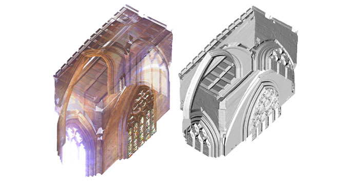 Medieval Architecture Digital Scan