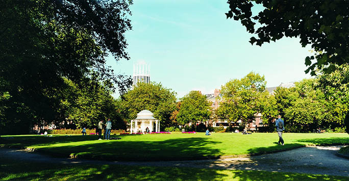 Abercromby Square gardens