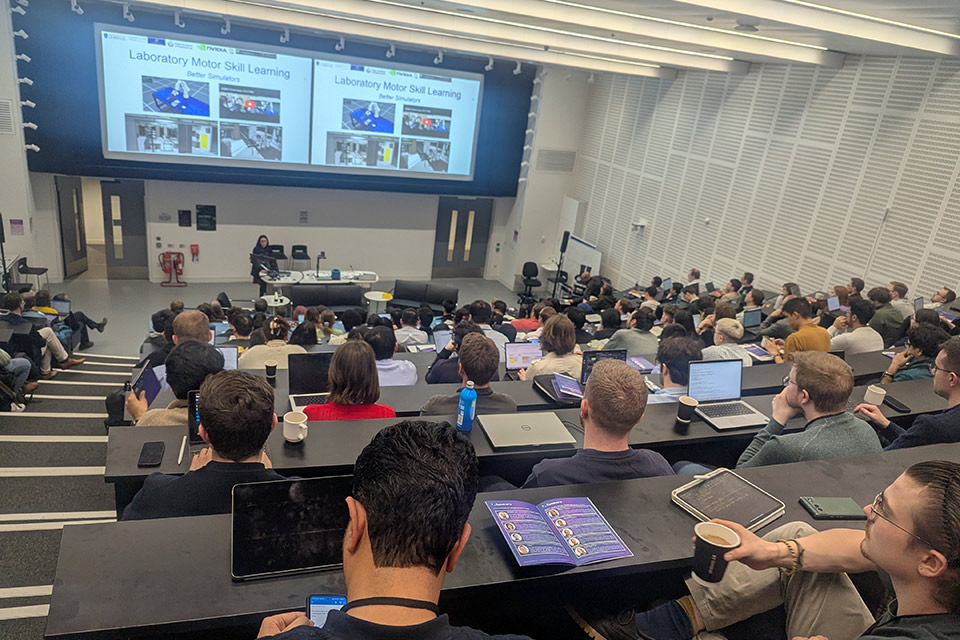 Lecture session at the recent Alchemy Annual Conference