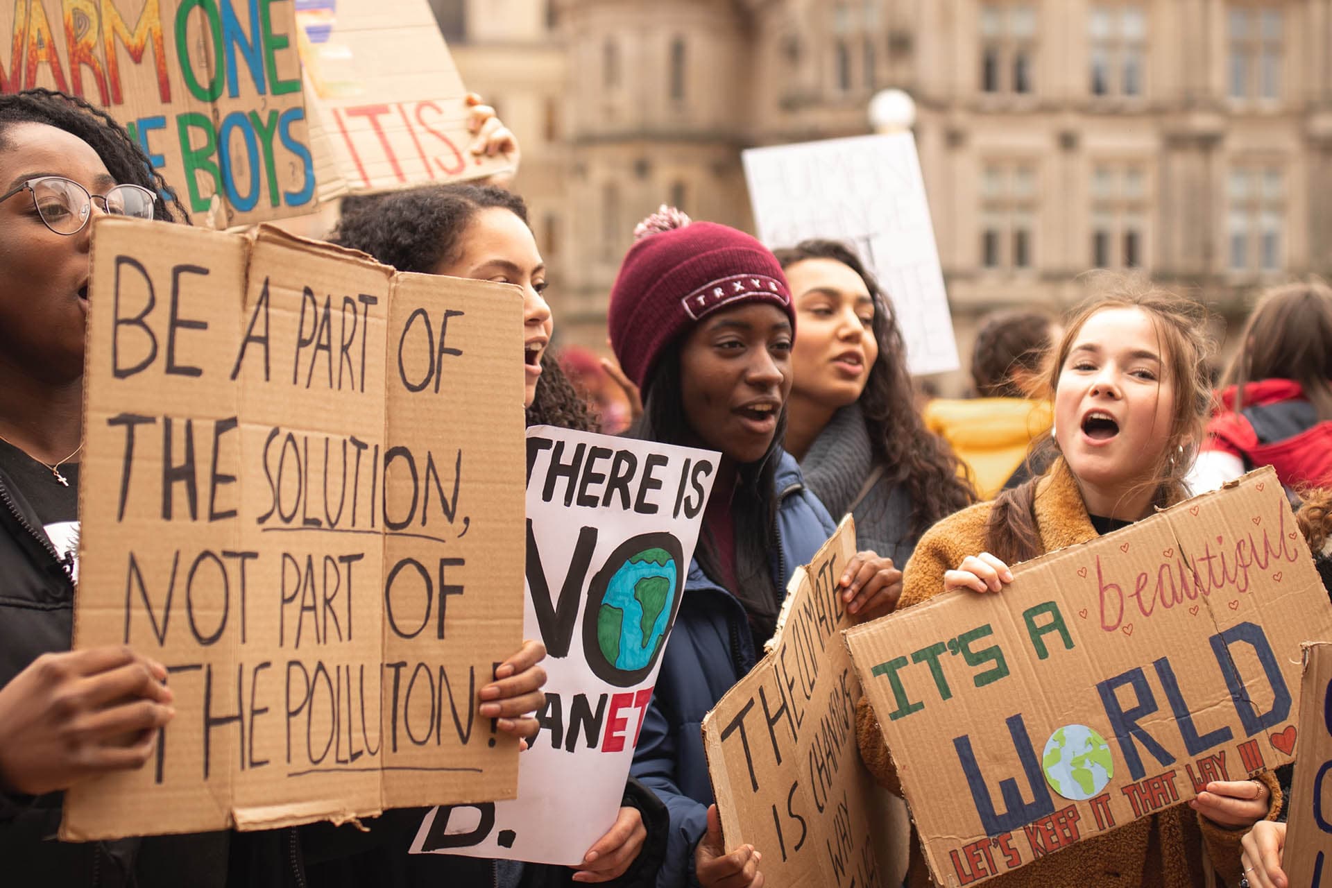 Climate protest