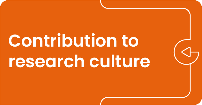 Contribution to research culture