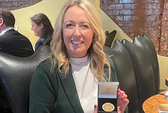 Dr Caroline McCarthy at the FDS ceremony