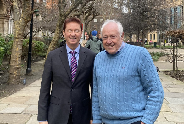 Mike Watts and Prof Quinn