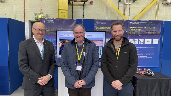 Mr Jon WAKELING (Acting Director BT Applied Research) Dr Benjamin SALEM and Mr Philip JACKSON