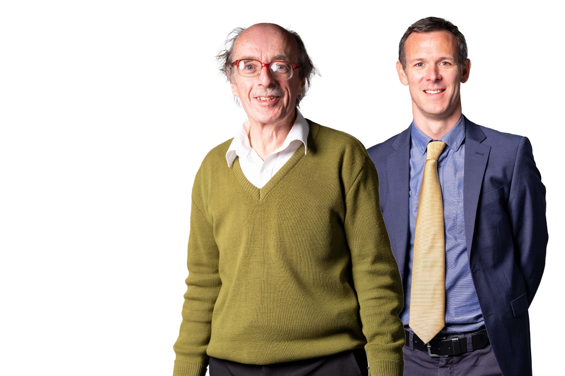 Image of Professors David Forrest and Ian McHale