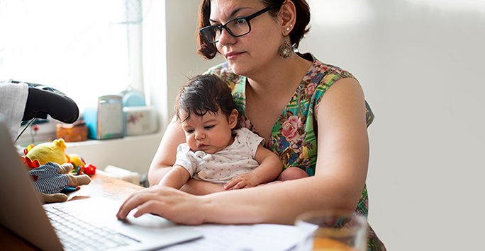 Juggling childcare and work during COVID19: A mothers’ job