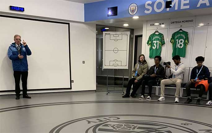 City's locker room