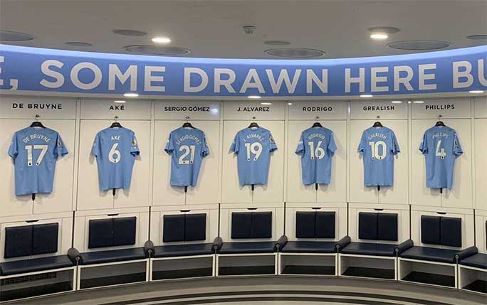 City's locker room