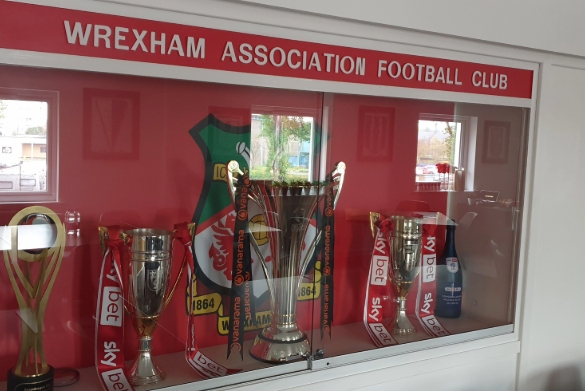 Wrexham FC trophy cabinet