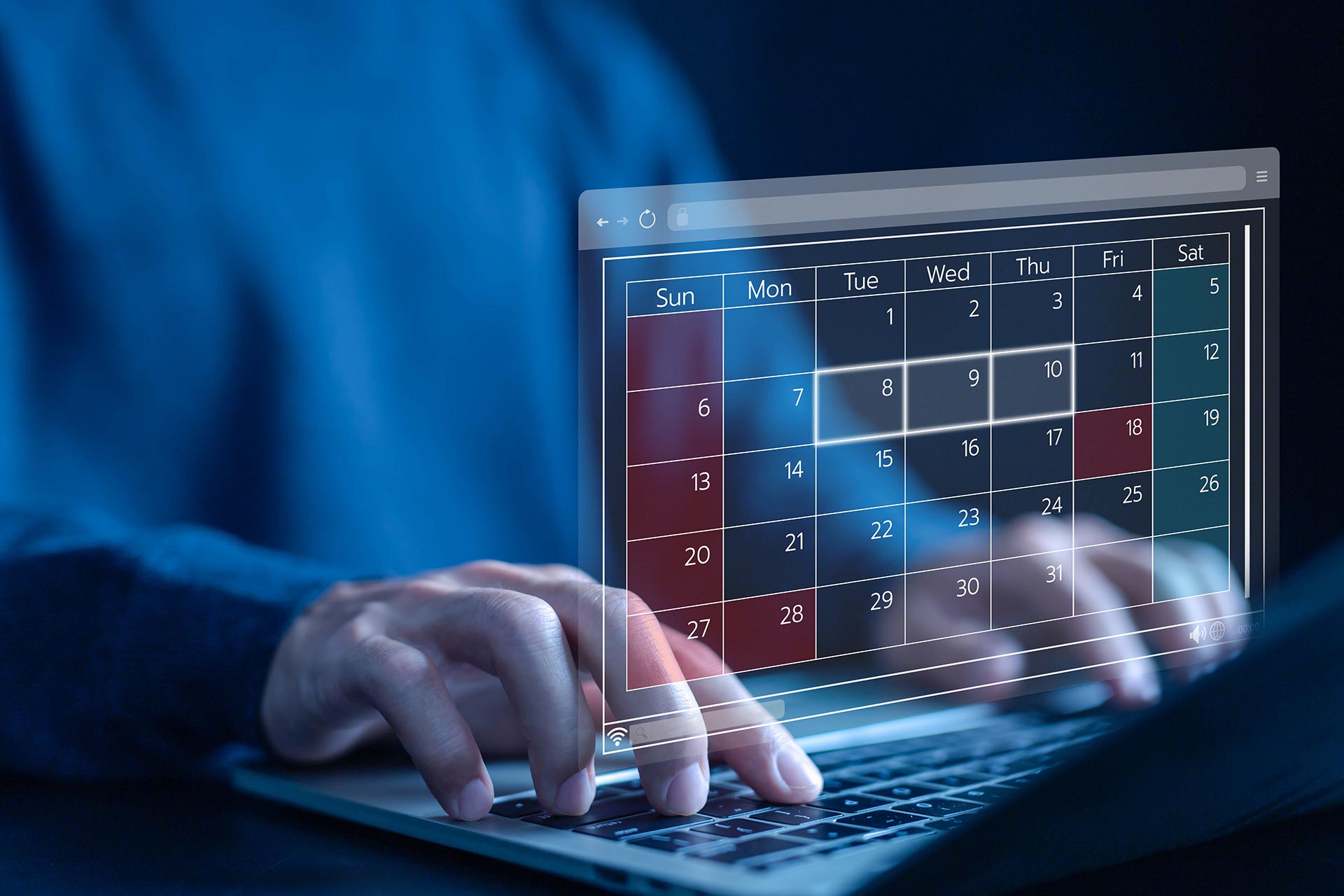 Online timetable