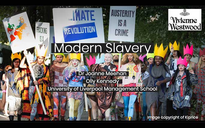 Modern slavery research, Vivienne Westwood