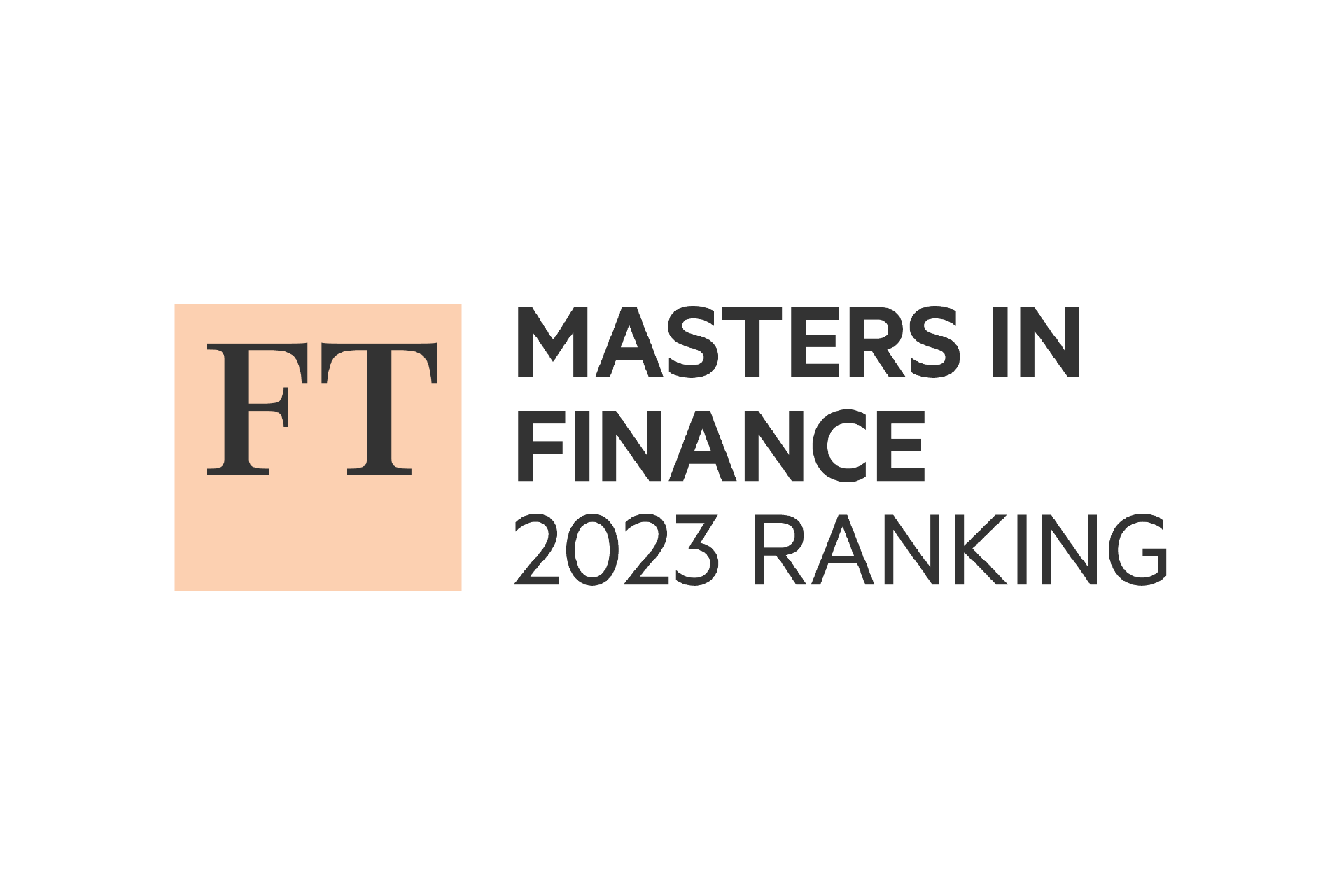 Coloured logo of Financial Times Master's in Finance Rankings