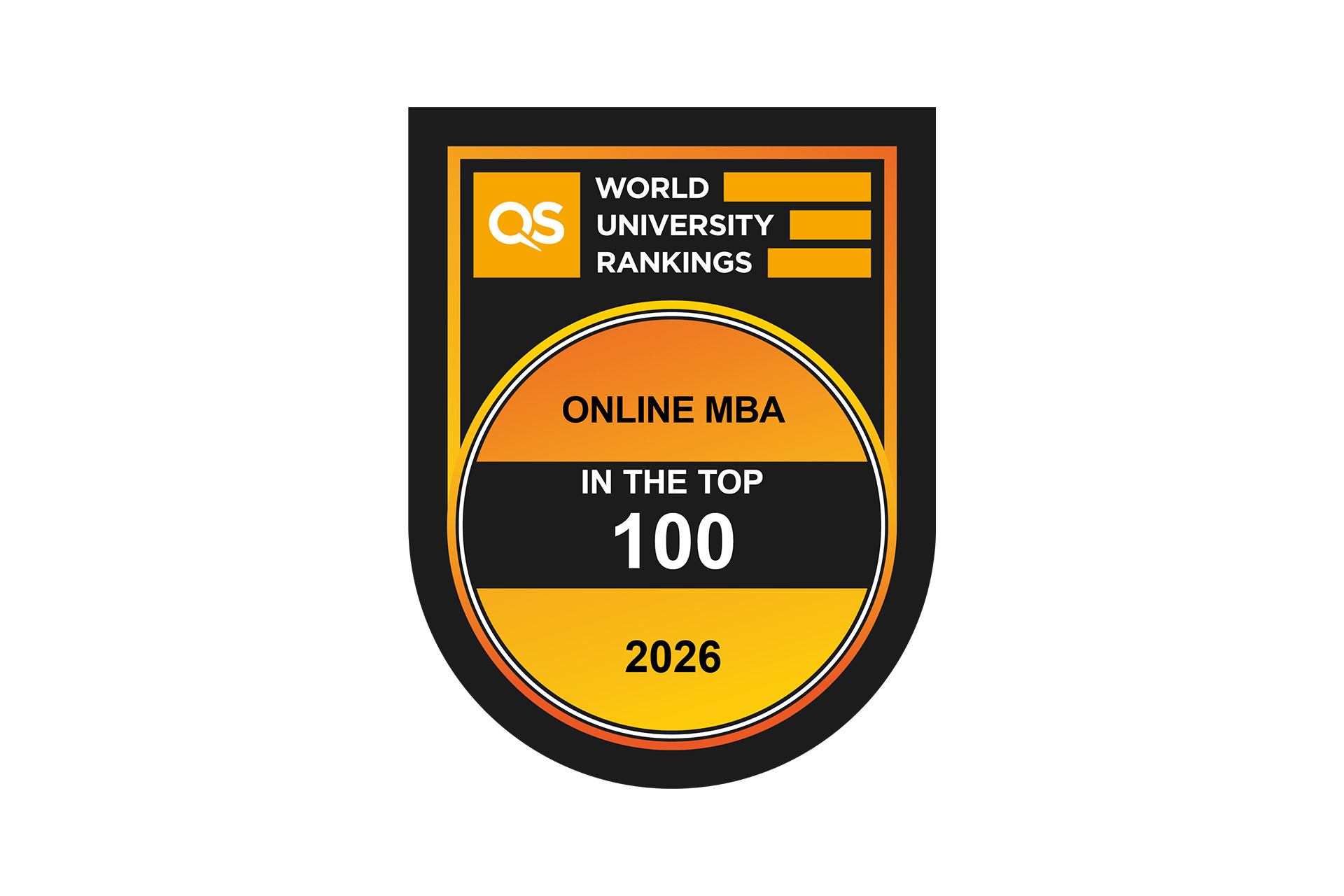 QS Online MBA ranking 2026 logo