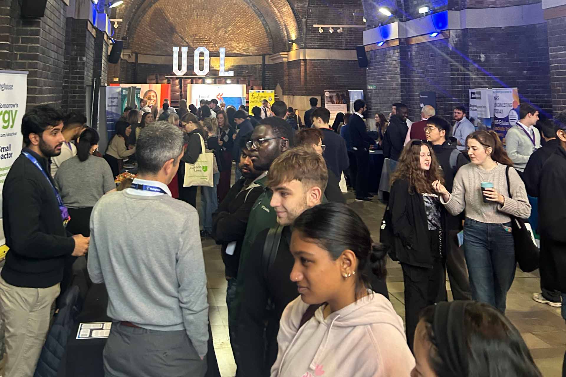 University of Liverpool Management School students connect with top employers at the LivUni Careers Fair 2025