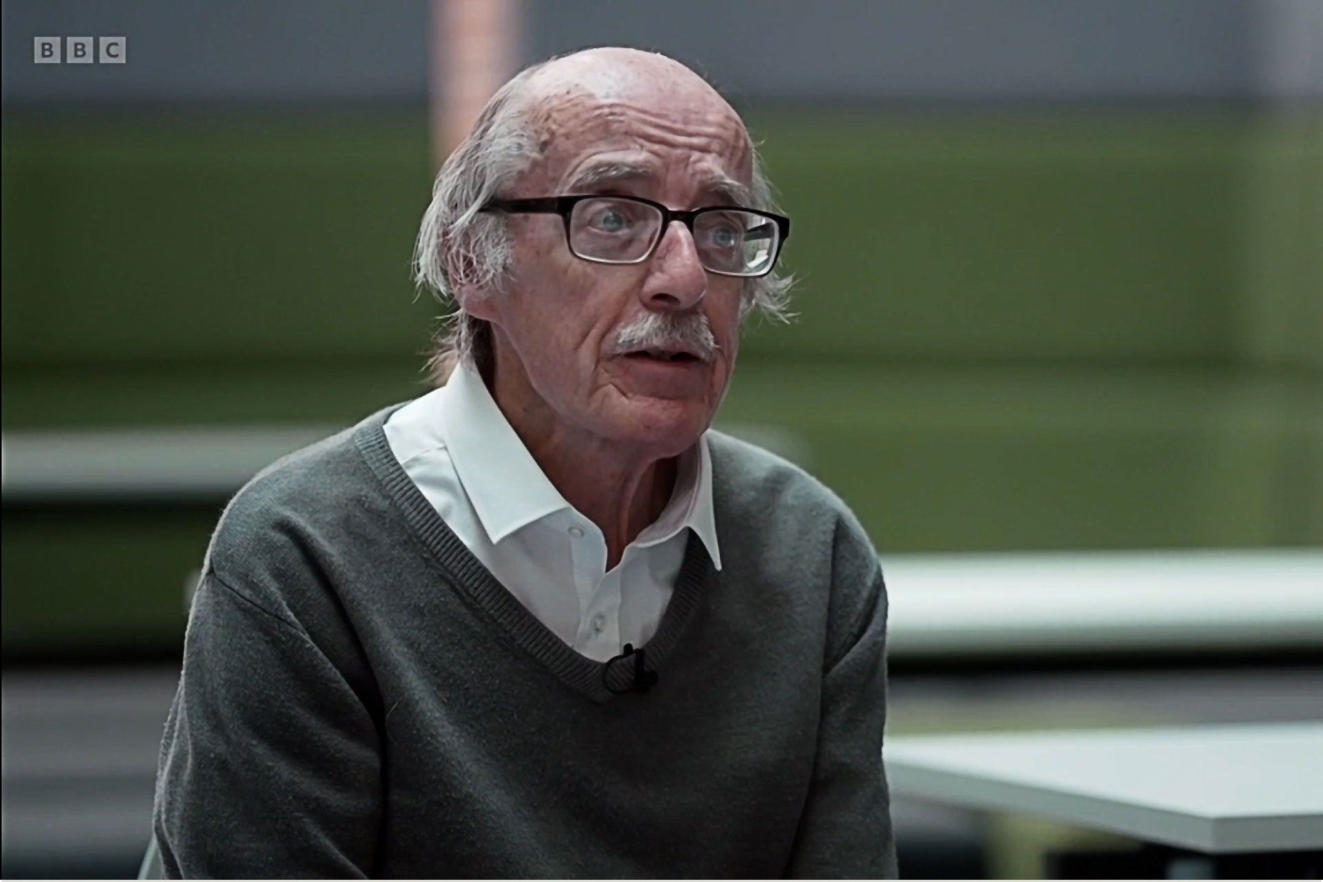 Image of David Forrest speaking about the future of gambling clinics in an interview on The One Show.