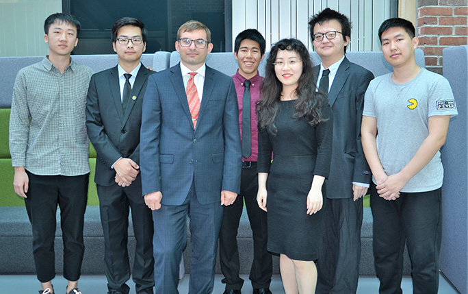 The winning team: Project Aurora 