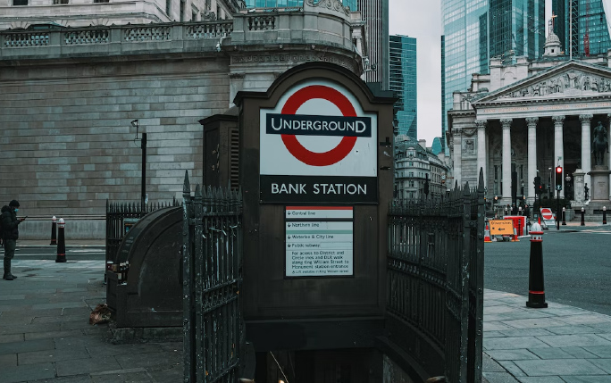 Bank station underground