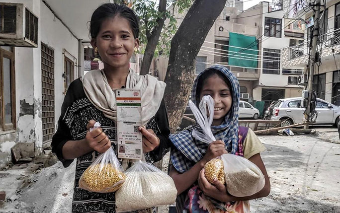 Migrant worker families, India