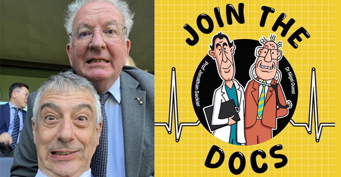 Join the Docs presenters pose for a selfie