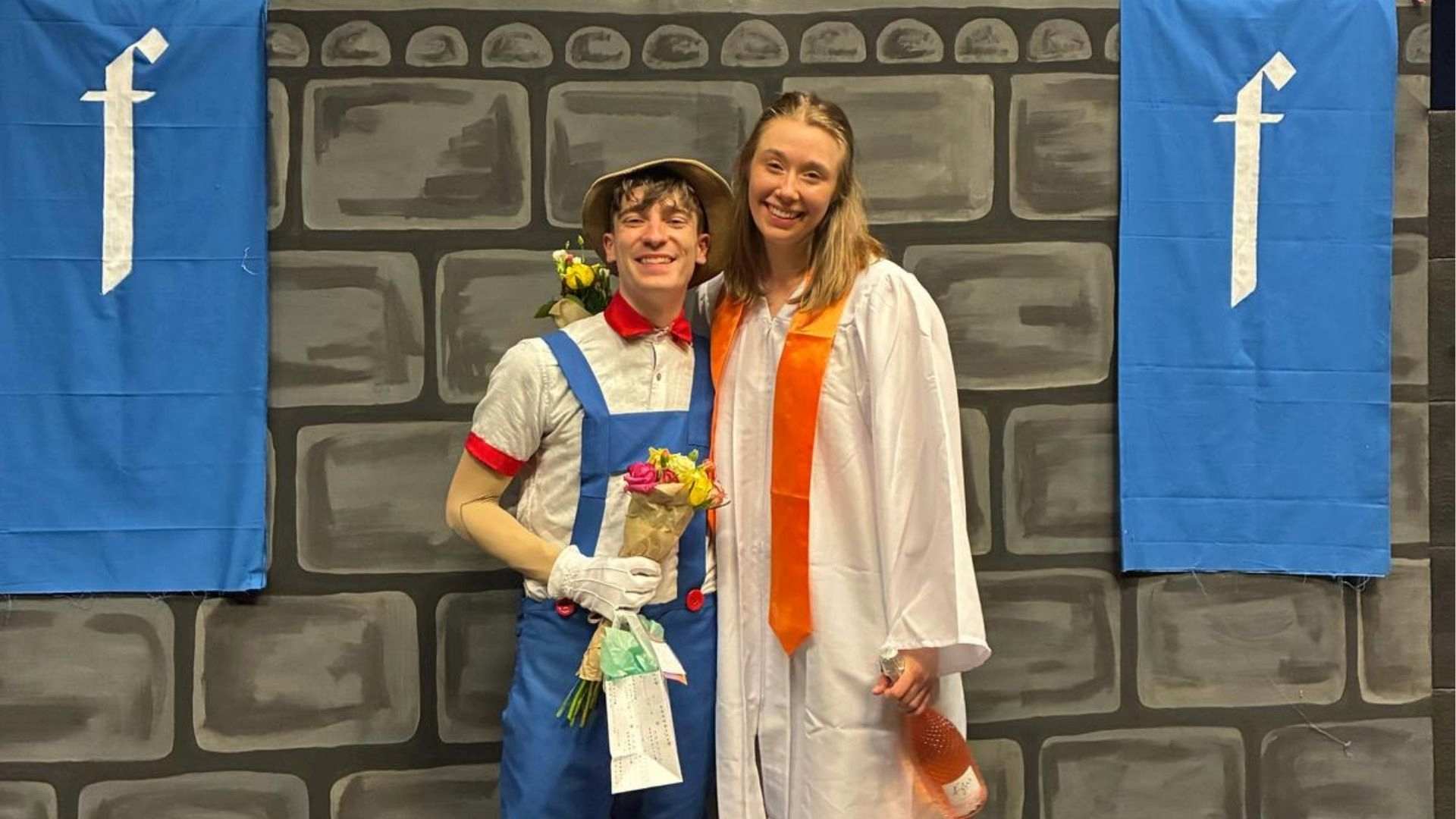 the student-led society staged a comedic adaptation of  Shrek, with direction from this year's Presidents, Kieran Banner and Emily Dean.