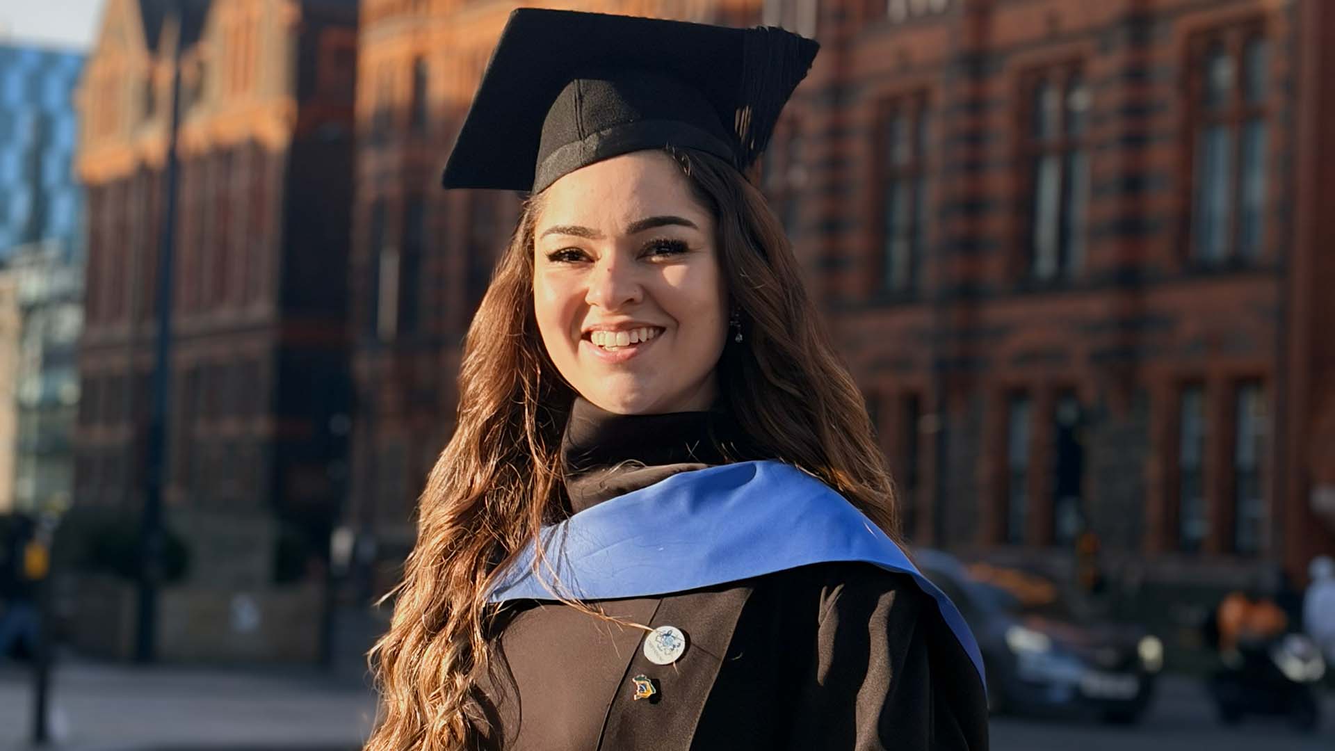 Graduate speaker Dr Milly Queiroz De Araujo