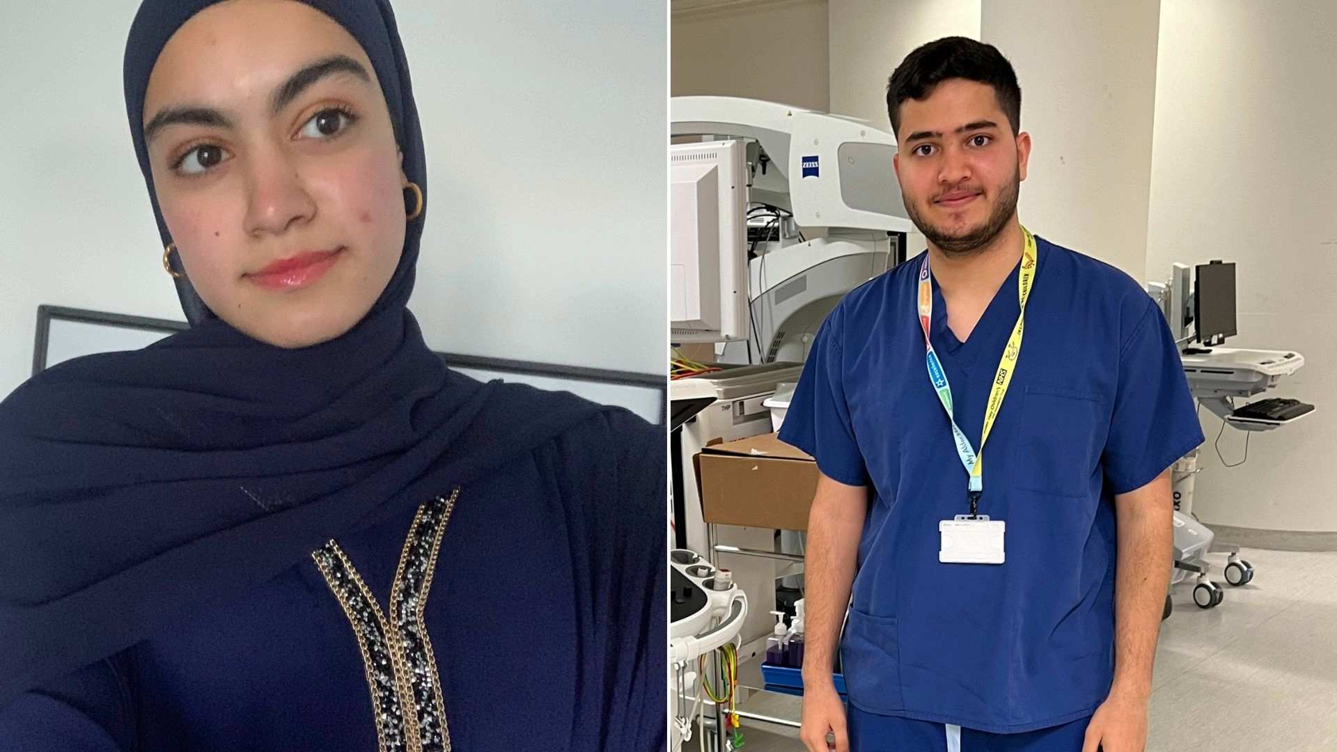 Year 1_Amani Sarodia and Mazen Daham.