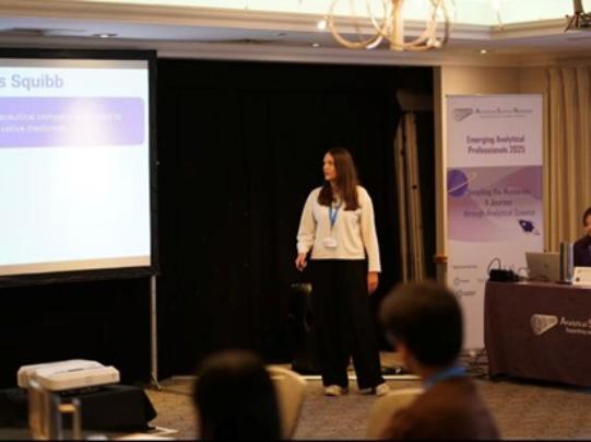 AR Presenting at RSC Analytical Science Network Conference