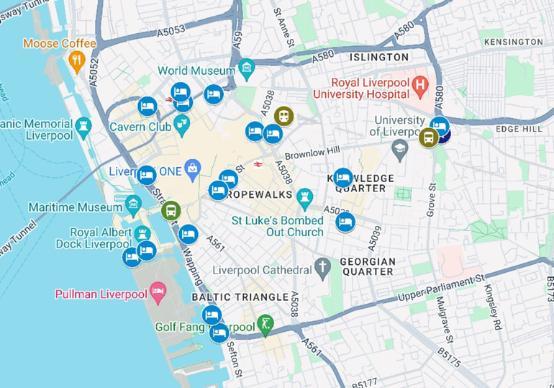 map of liverpool