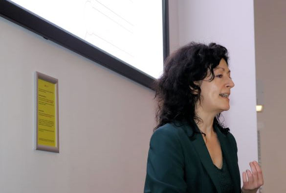 Raluca Petrican presents a talk at the IPH Seminar Series