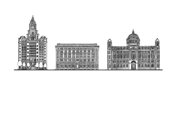 LSA and Bright Ideas student Callum Hewitt on his unique drawings of Liverpool buildings