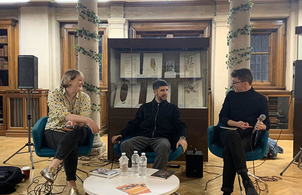 Anthony Anaxagorou and Kerry Hudson in conversation