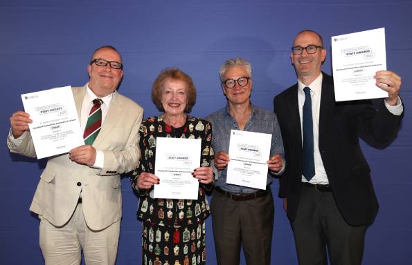 TESOL academics presented with the Faculty Sir Alistair Pilkington Award