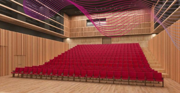 Tung auditorium mockup