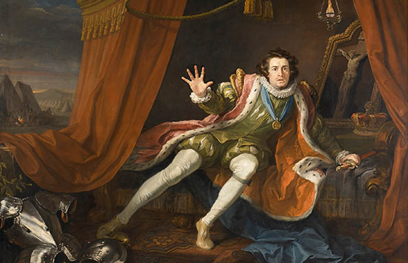 David Garrick as Richard III by William Hogarth