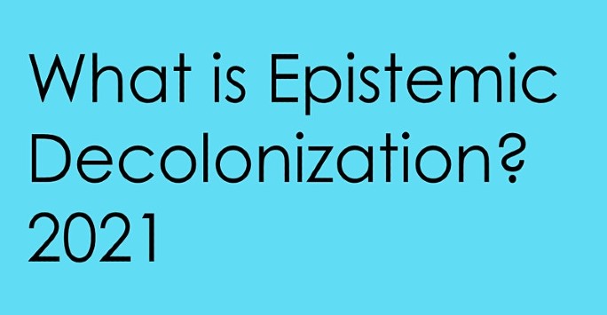 Epistemic Decolonization online events