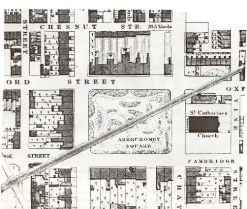 Detail of AS from the Plan of Liverpool